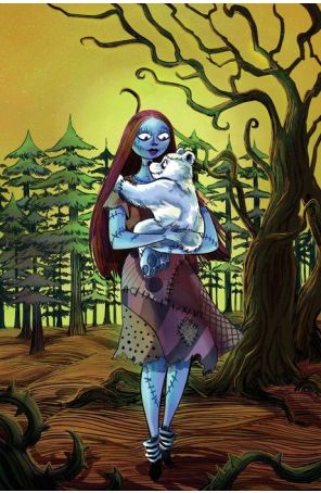 Nightmare Before Christmas: The Shiver of Christmas Town 3H published by Dynamite with cover art by Soo Lee