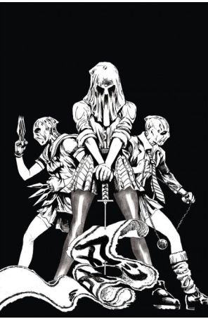 Ninjettes (2nd Series) 1T published by Dynamite with cover art by Jonathan Lau