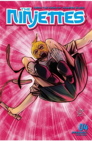 Ninjettes (2nd Series) 4C published by Dynamite with cover art by Vincenzo Federici