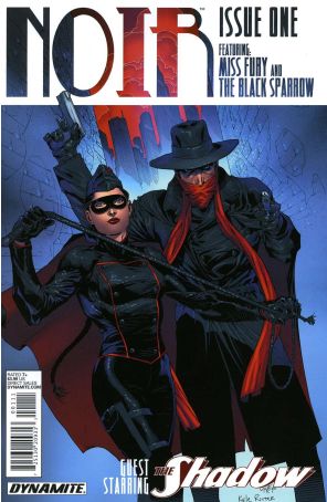 Noir 1 published by Dynamite with cover art by Ardian Syaf