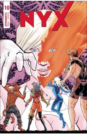 Nyx (Dynamite) 10D published by Dynamite with cover art by Alvaro Lopez