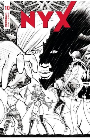 Nyx (Dynamite) 10E published by Dynamite with cover art by Alvaro Lopez