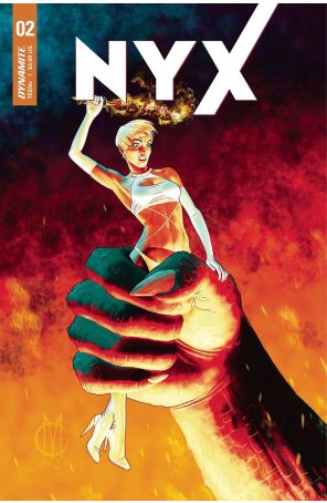 Nyx (Dynamite) 2D published by Dynamite with cover art by Giuseppe Matteoni