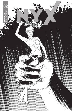 Nyx (Dynamite) 2E published by Dynamite with cover art by Giuseppe Matteoni
