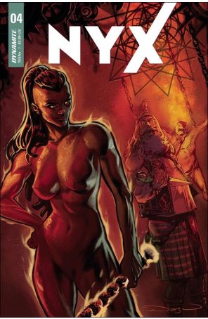 Nyx (Dynamite) 4B published by Dynamite with cover art by Fernando Dagnino