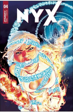 Nyx (Dynamite) 4D published by Dynamite with cover art by Giuseppe Matteoni