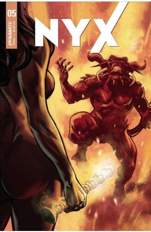Nyx (Dynamite) 5B published by Dynamite with cover art by Fernando Dagnino