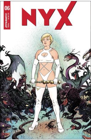 Nyx (Dynamite) 6D published by Dynamite with cover art by Alvaro Lopez