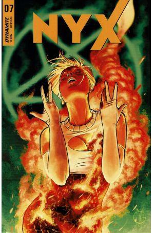 Nyx (Dynamite) 7A published by Dynamite with cover art by Giuseppe Matteoni