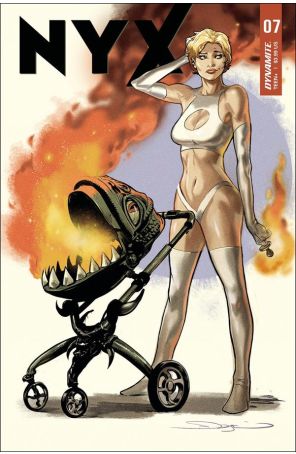 Nyx (Dynamite) 7B published by Dynamite with cover art by Fernando Dagnino