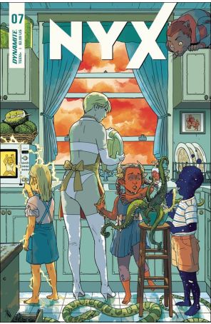 Nyx (Dynamite) 7D published by Dynamite with cover art by Alvaro Lopez