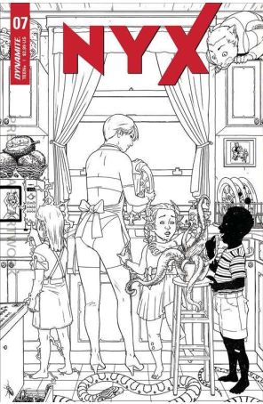 Nyx (Dynamite) 7E published by Dynamite with cover art by Alvaro Lopez