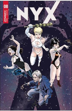 Nyx (Dynamite) 8D published by Dynamite with cover art by Alvaro Lopez