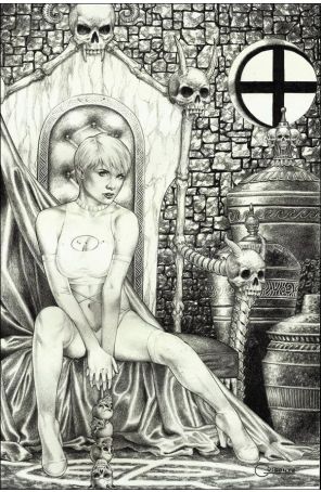 Nyx (Dynamite) 8M published by Dynamite with cover art by Geebo Vigonte