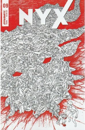 Nyx (Dynamite) 9E published by Dynamite with cover art by Alvaro Lopez