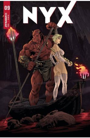 Nyx (Dynamite) 9K published by Dynamite with cover art by Mel Rubi