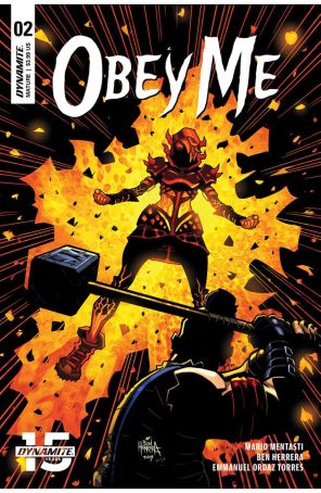 Obey Me 2A published by Dynamite with cover art by Ben Herrera