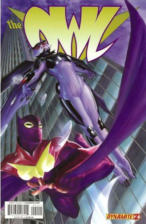 Owl (2nd Series) 2 published by Dynamite with cover art by Alex Ross