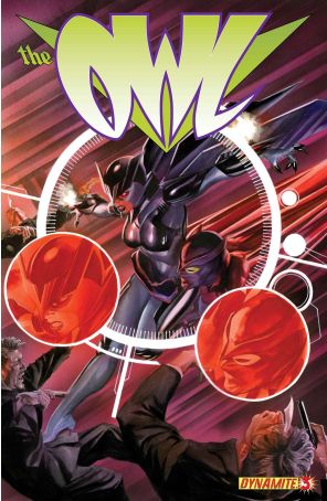 Owl (2nd Series) 3 published by Dynamite with cover art by Alex Ross