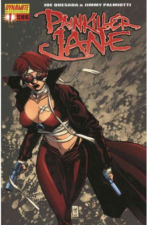 Painkiller Jane (Dynamite) 1D published by Dynamite with cover art by Lee Moder