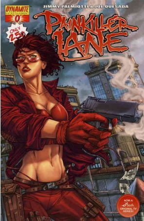Painkiller Jane (Vol. 2) 0B published by Dynamite with cover art by Joe Prado