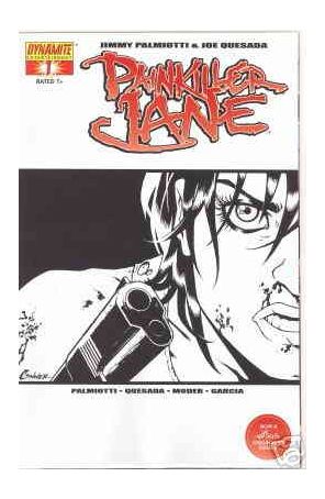 Painkiller Jane (Vol. 2) 1F published by Dynamite with cover art by Amanda Conner