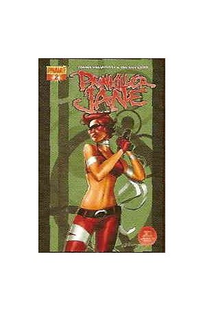 Painkiller Jane (Vol. 2) 2B published by Dynamite with cover art by Alecia Rodriguez