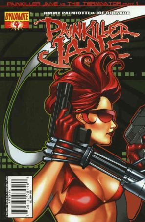 Painkiller Jane (Vol. 2) 4A published by Dynamite with cover art by Alecia Rodriguez