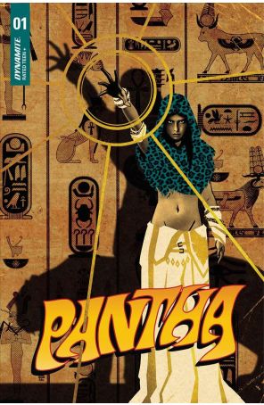 Pantha (2nd Series) 1B published by Dynamite with cover art by Jorge Fornes