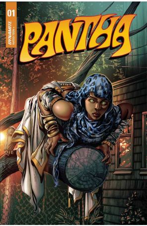 Pantha (2nd Series) 1E published by Dynamite with cover art by Elena Pianta