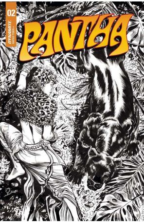 Pantha (2nd Series) 2F published by Dynamite with cover art by Elena Pianta