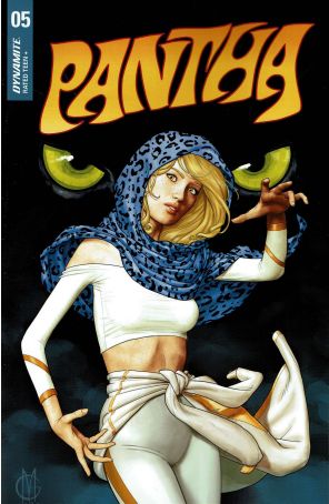 Pantha (2nd Series) 5A published by Dynamite with cover art by Giuseppe Matteoni