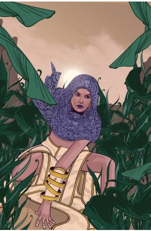 Pantha (2nd Series) 5O published by Dynamite with cover art by Vincent Aseo