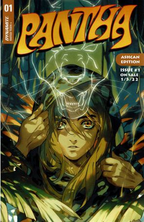 Pantha (2nd Series) Ashcan 1A published by Dynamite with cover art by Judy Jong