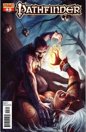Pathfinder (Dynamite) 3B published by Dynamite with cover art by Matteo Scalera