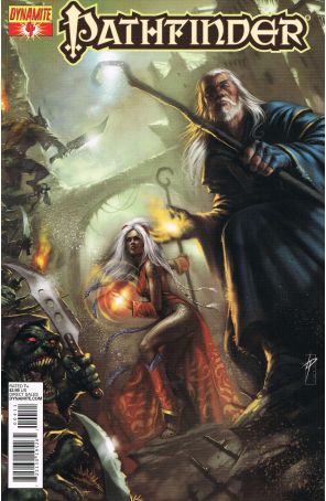 Pathfinder (Dynamite) 4B published by Dynamite with cover art by Lucio Parillo