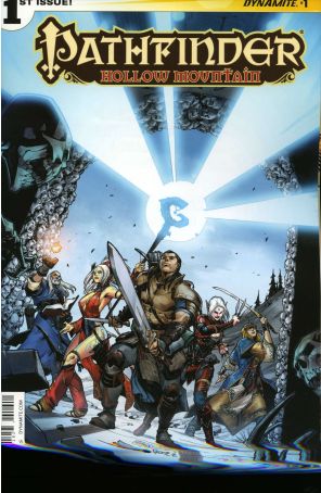 Pathfinder: Hollow Mountain 1A published by Dynamite with cover art by Carlos E. Gomez