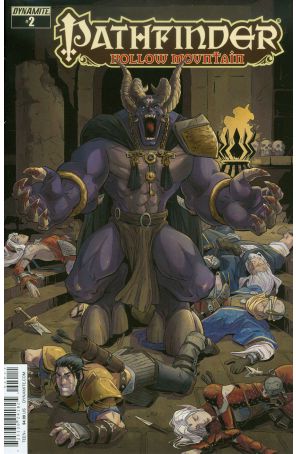 Pathfinder: Hollow Mountain 2A published by Dynamite with cover art by Carlos E. Gomez