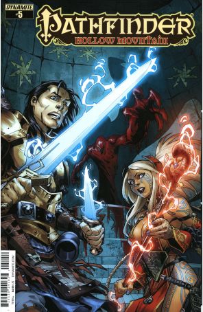Pathfinder: Hollow Mountain 5A published by Dynamite with cover art by Carlos E. Gomez