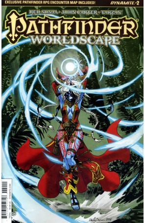 Pathfinder: Worldscape 2A published by Dynamite with cover art by Sean Izaakse