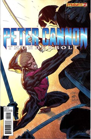 Peter Cannon: Thunderbolt (2nd Series) 2C published by Dynamite with cover art by Adrian Syaf