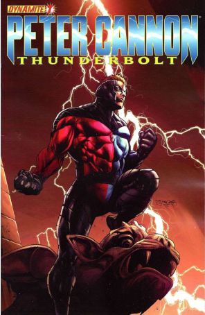 Peter Cannon: Thunderbolt (2nd Series) 7B published by Dynamite with cover art by Stephen Segovia
