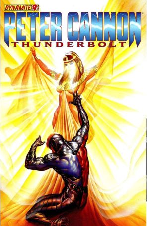 Peter Cannon: Thunderbolt (2nd Series) 9A published by Dynamite with cover art by Alex Ross