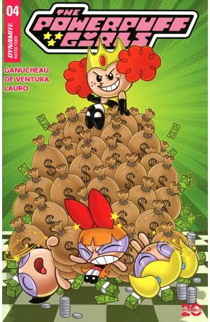 Powerpuff Girls (Dynamite) 4E published by Dynamite with cover art by Ken Haeser