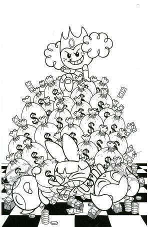 Powerpuff Girls (Dynamite) 4L published by Dynamite with cover art by Ken Haeser