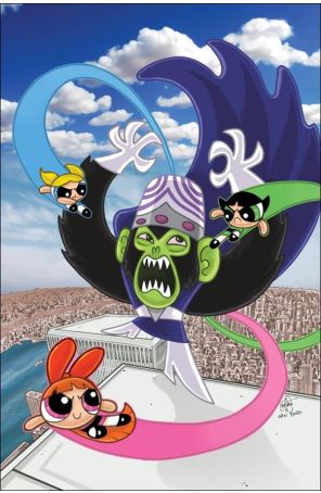 Powerpuff Girls (Dynamite) 6F published by Dynamite with cover art by Ken Haeser