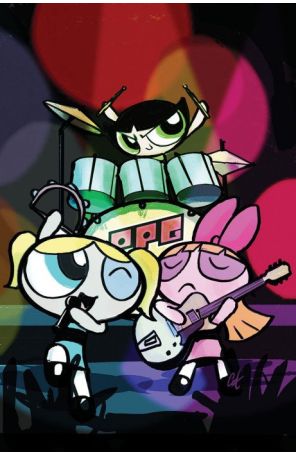 Powerpuff Girls (Dynamite) 9F published by Dynamite with cover art by Cat Staggs