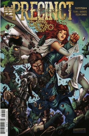 The Precinct 5A published by Dynamite with cover art by Sergio Davila