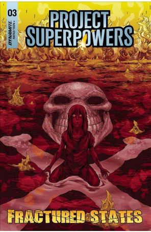 Project Superpowers Fractured States 3B published by Dynamite with cover art by Scott Kolins