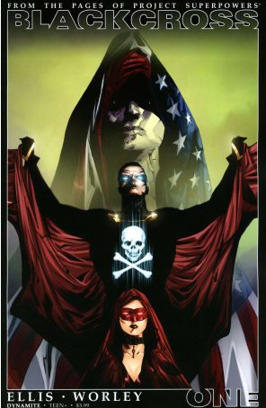Project Superpowers: Blackcross 1A published by Dynamite with cover art by Jae Lee